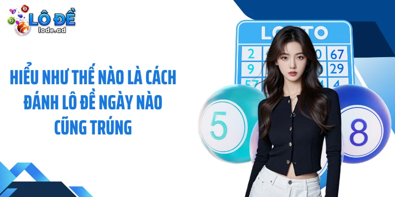 Hiểu như thế nào là cách đánh lô đề ngày nào cũng trúng