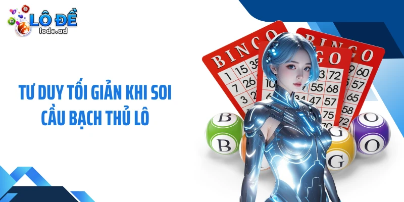 Tư duy tối giản khi soi cầu bạch thủ lô